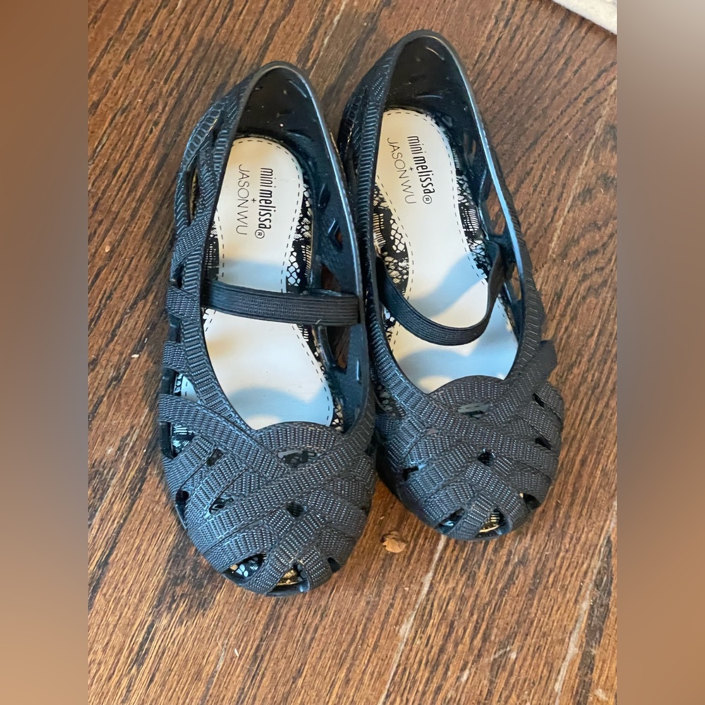 Mini Melissa + Jason Wu Flat Jelly Sandals